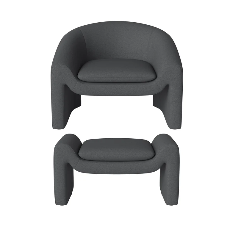 Mielo Armchair & Footstool