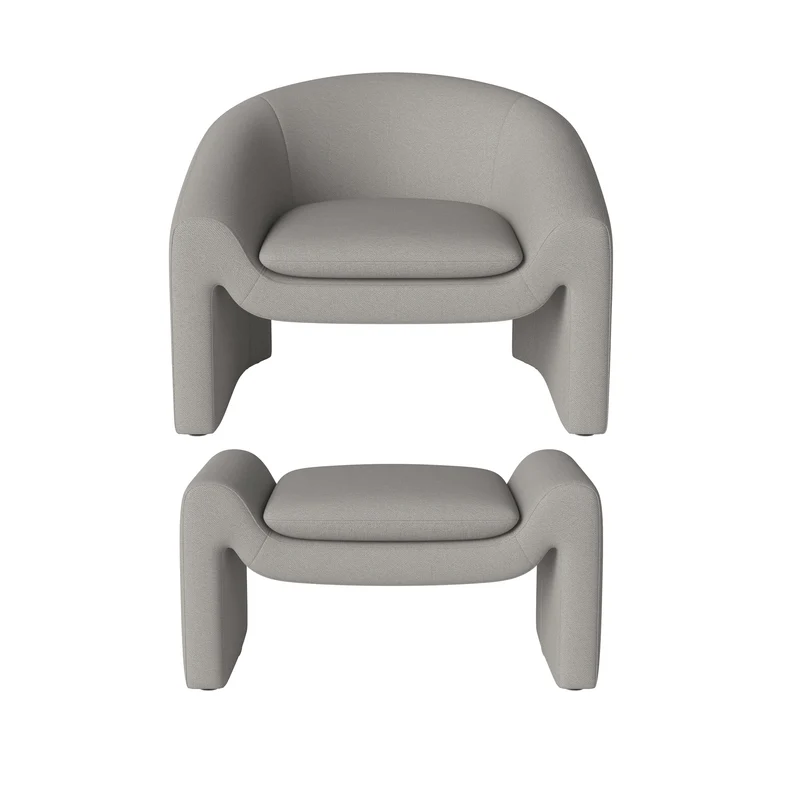 Mielo Armchair & Footstool