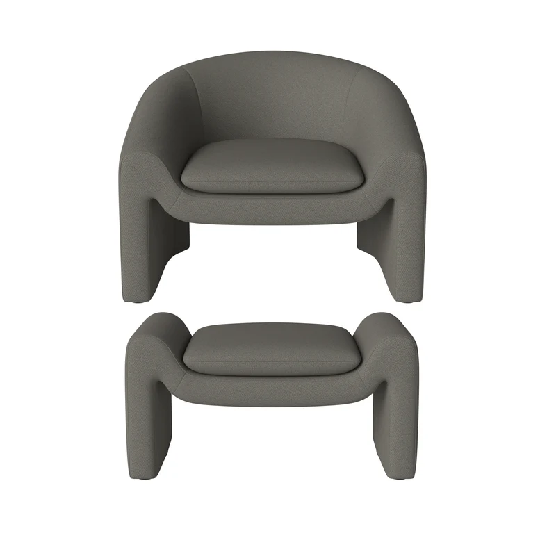 Mielo Armchair & Footstool