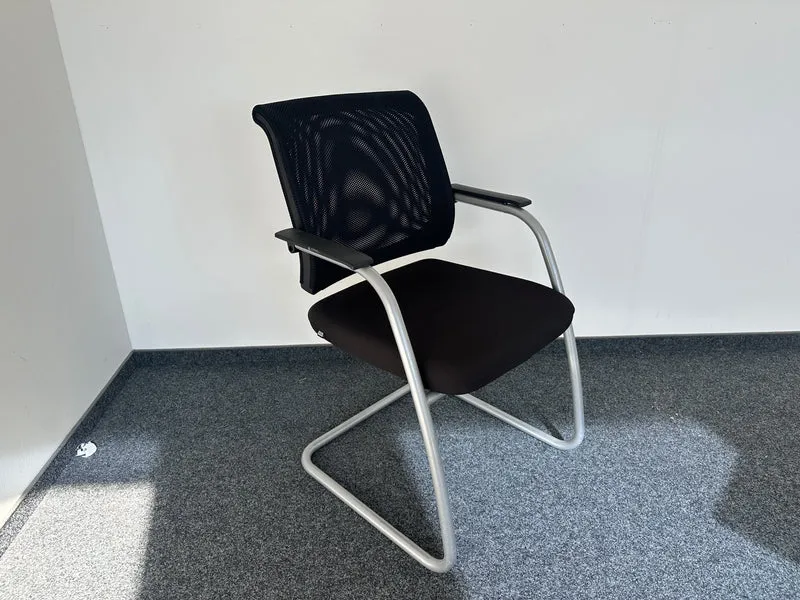 Sedus Netwin Netzrücken Konferenzstuhl Schwarz