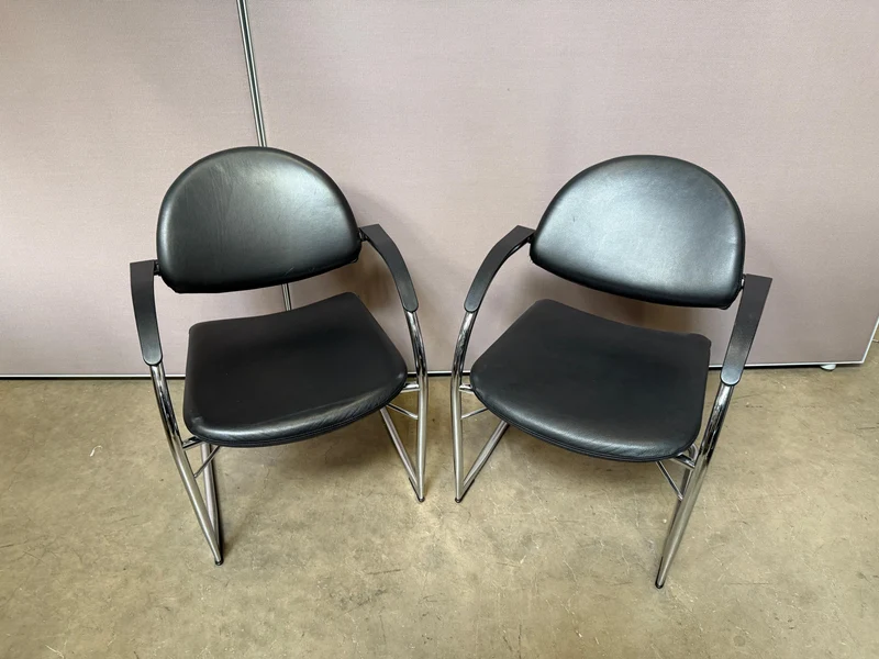 Vitra Leder Konferenzstuhl