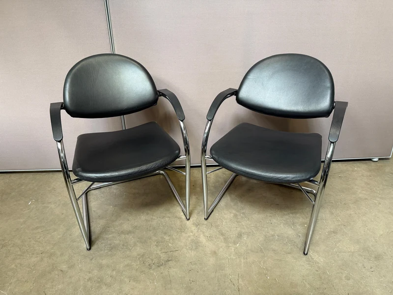 Vitra Leder Konferenzstuhl