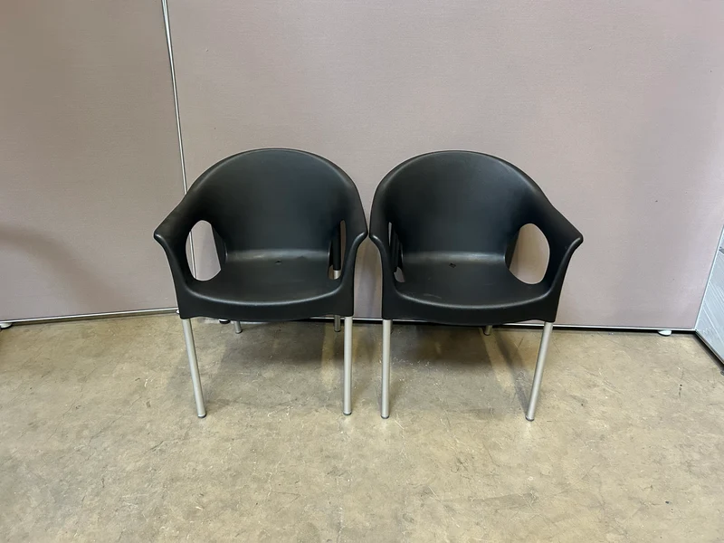 Konferenzstuhl Schwarz