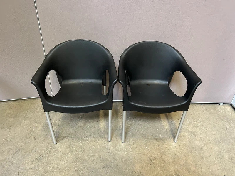 Konferenzstuhl Schwarz