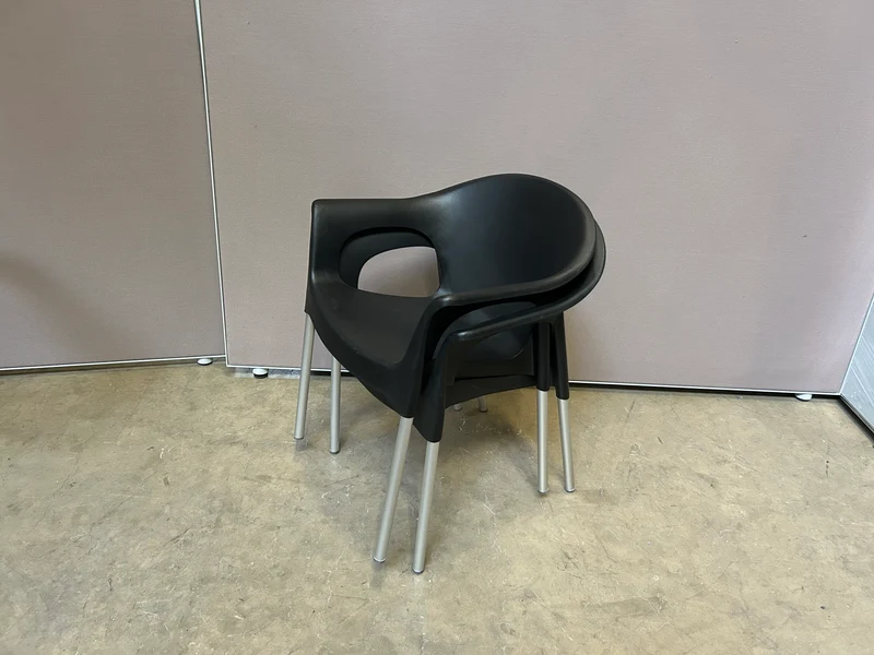 Konferenzstuhl Schwarz