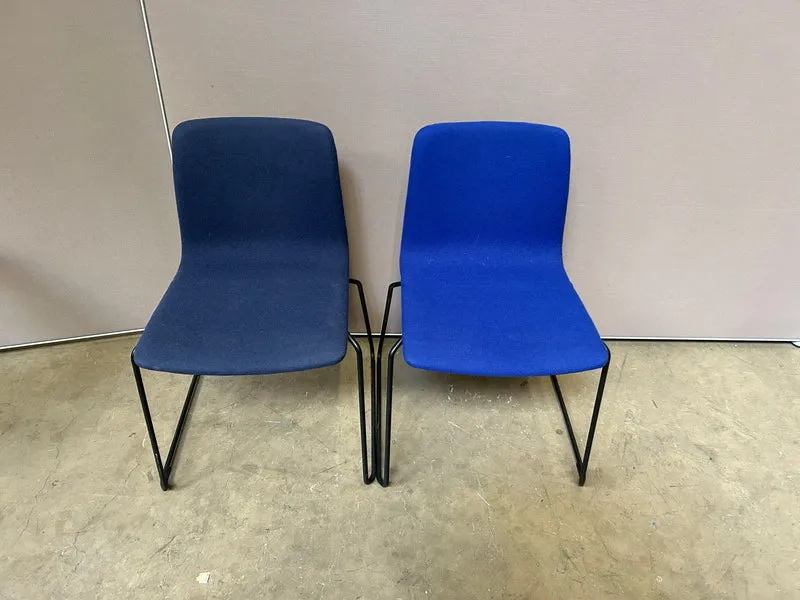Konferenzstuhl Blau