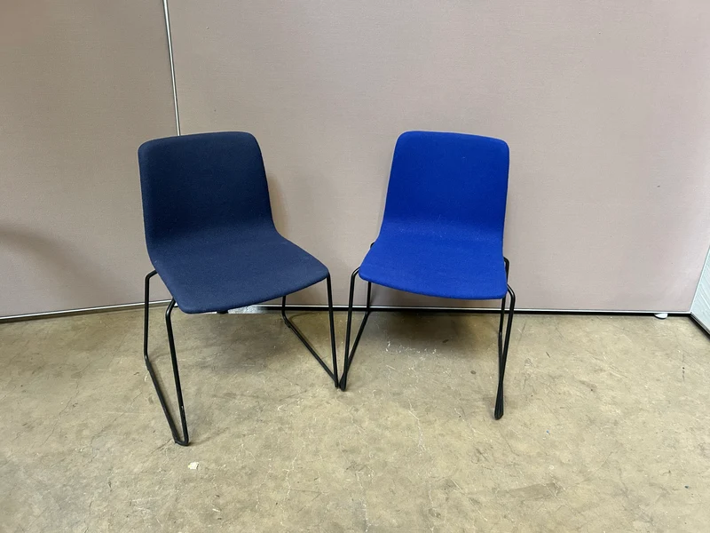 Konferenzstuhl Blau