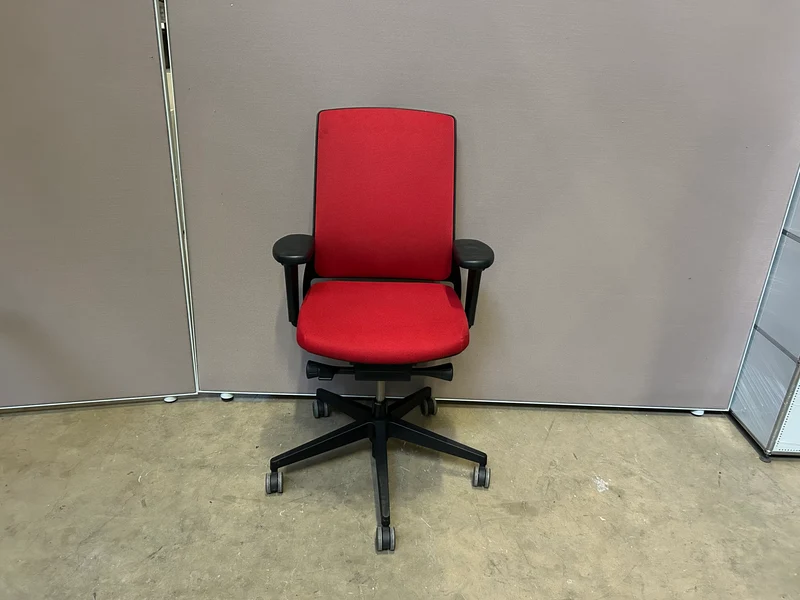 Gispen Bürodrehstuhl Rot