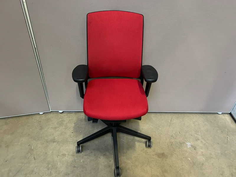 Gispen Bürodrehstuhl Rot