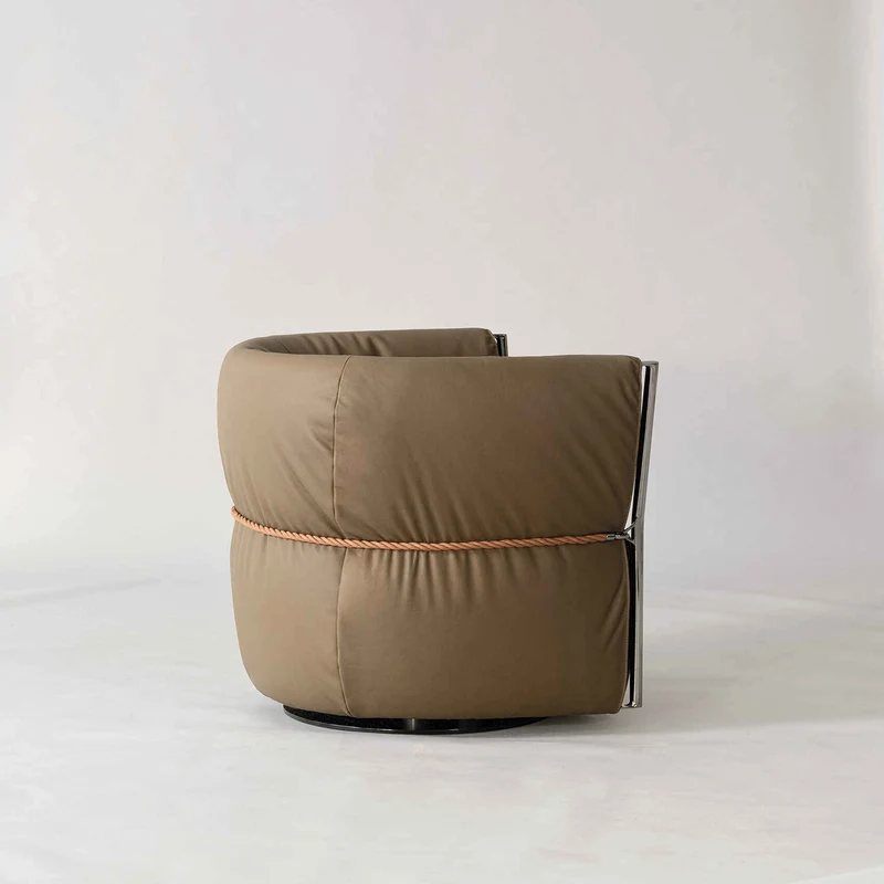Belt Swivel Armchair