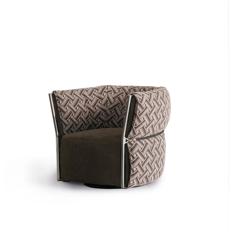 Belt Swivel Armchair