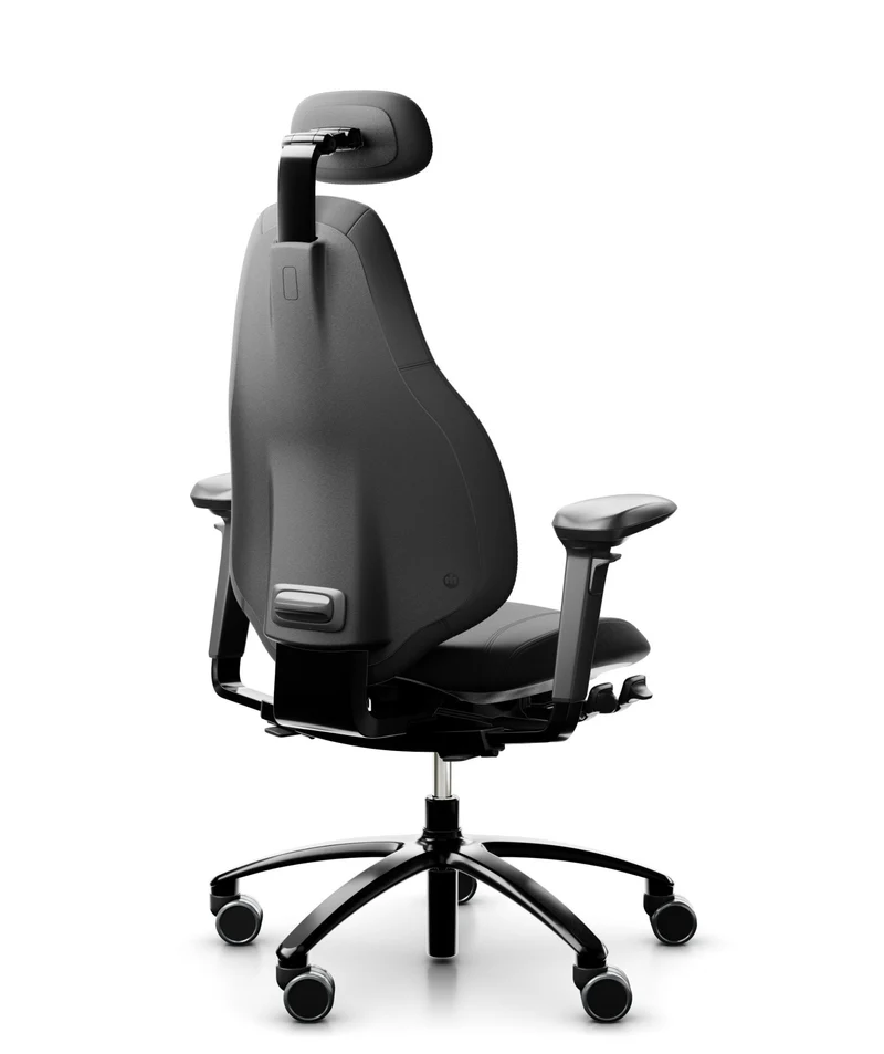 RH Mereo 220 Black, Leather Black