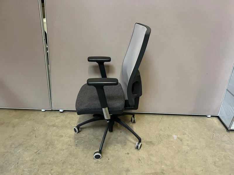 Bürodrehstuhl Schwarz/Weiß