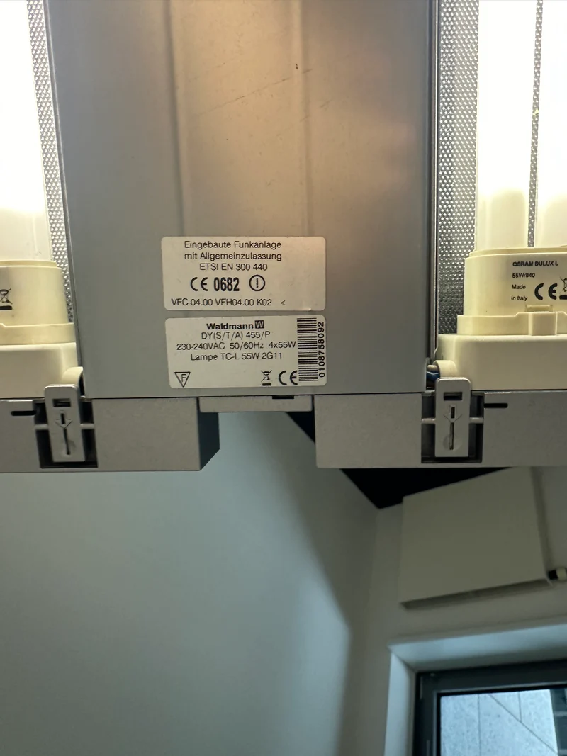 Waldmann Tycoon Comofort DY 455/P Stehleuchte