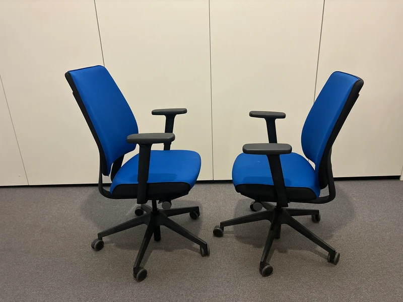 Drabert Bürodrehstuhl Blau