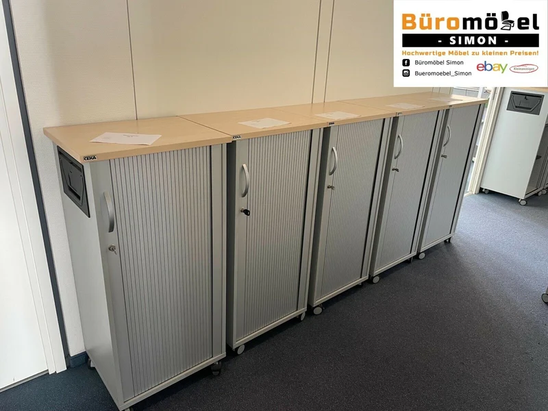 Ceka Caddy Aktenschrank Ahorn / Silber