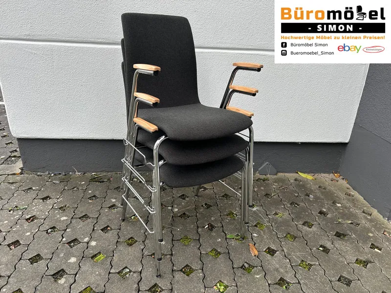 GSM Saller Konferenzstuhl Anthrazit