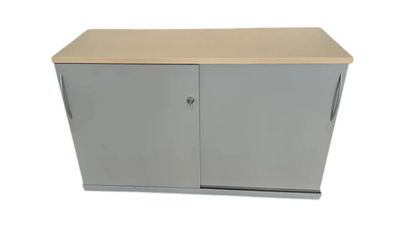 König & Neurath Sideboard Grau / Ahorn