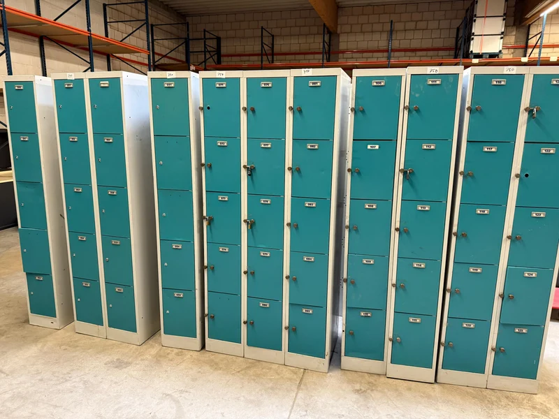 Schließfachschrank Blau