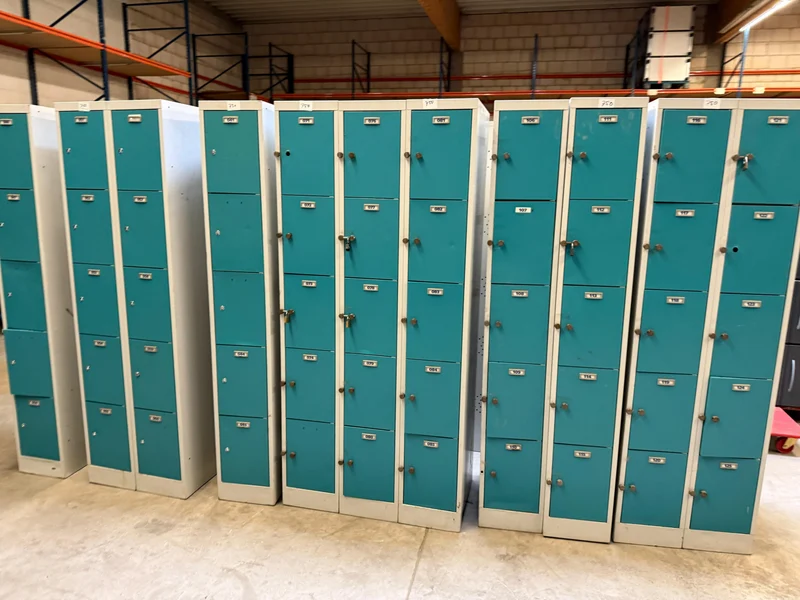Schließfachschrank Blau