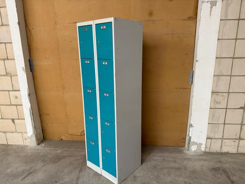 Schließfachschrank Blau