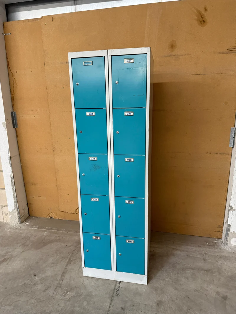 Schließfachschrank Blau