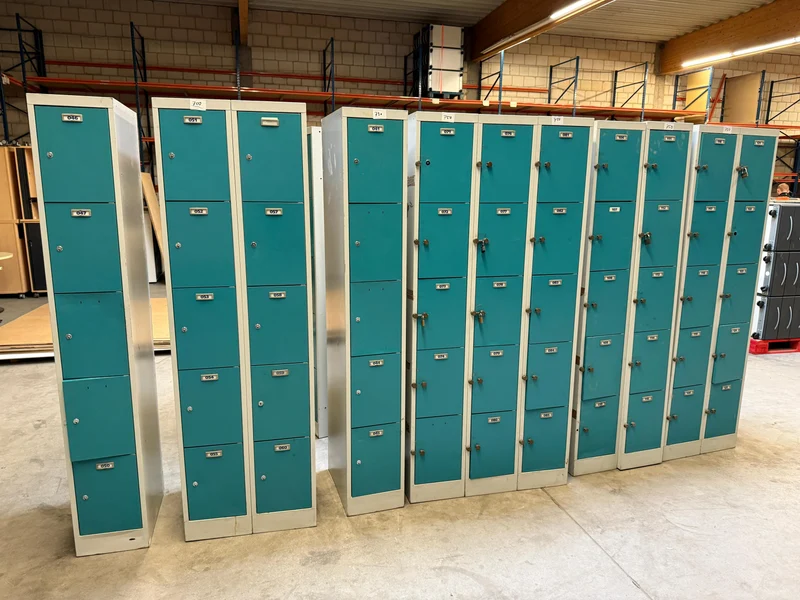 Schließfachschrank Blau