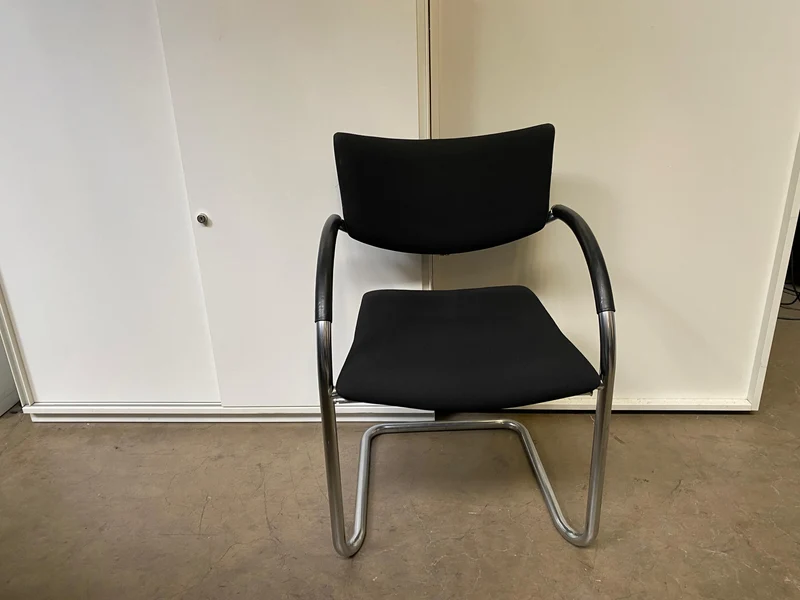 Konferenzstuhl Schwarz