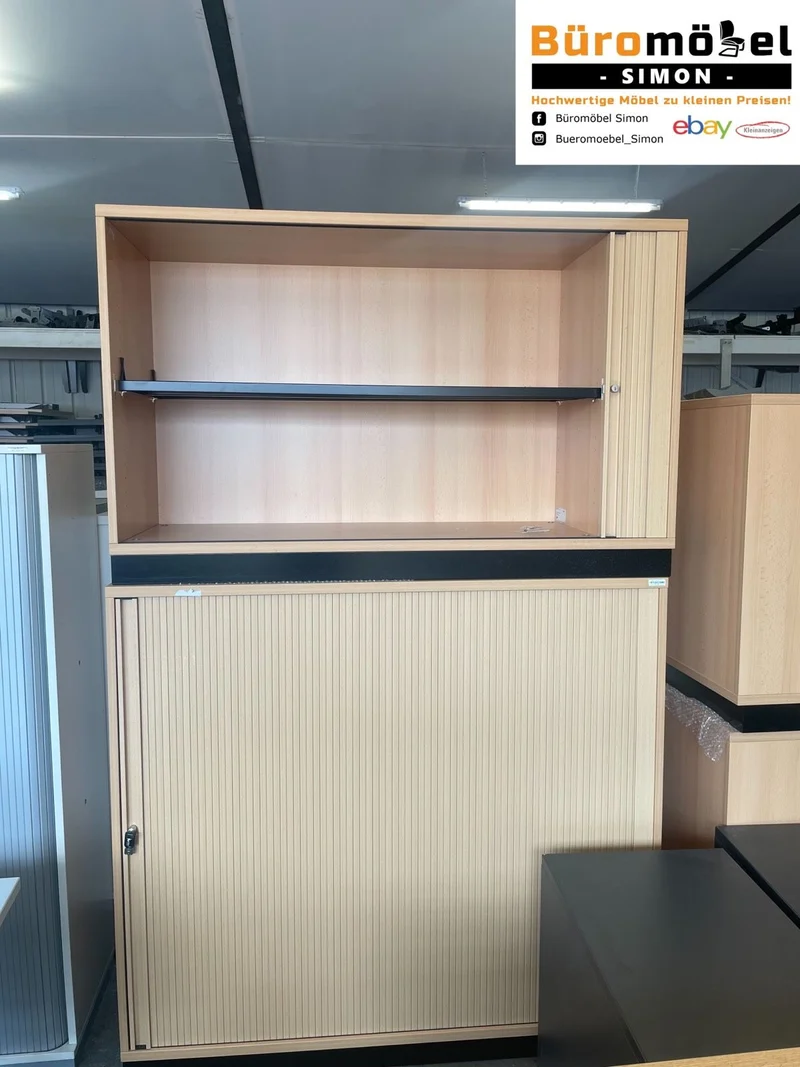 OKA Konferenztisch rund Buche