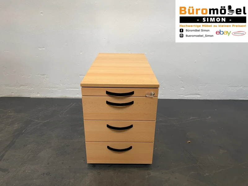 OKA Rollcontainer Buche