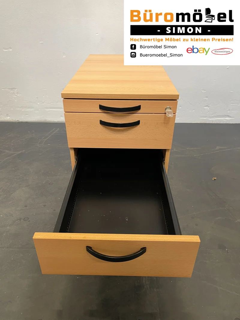 OKA Rollcontainer Buche