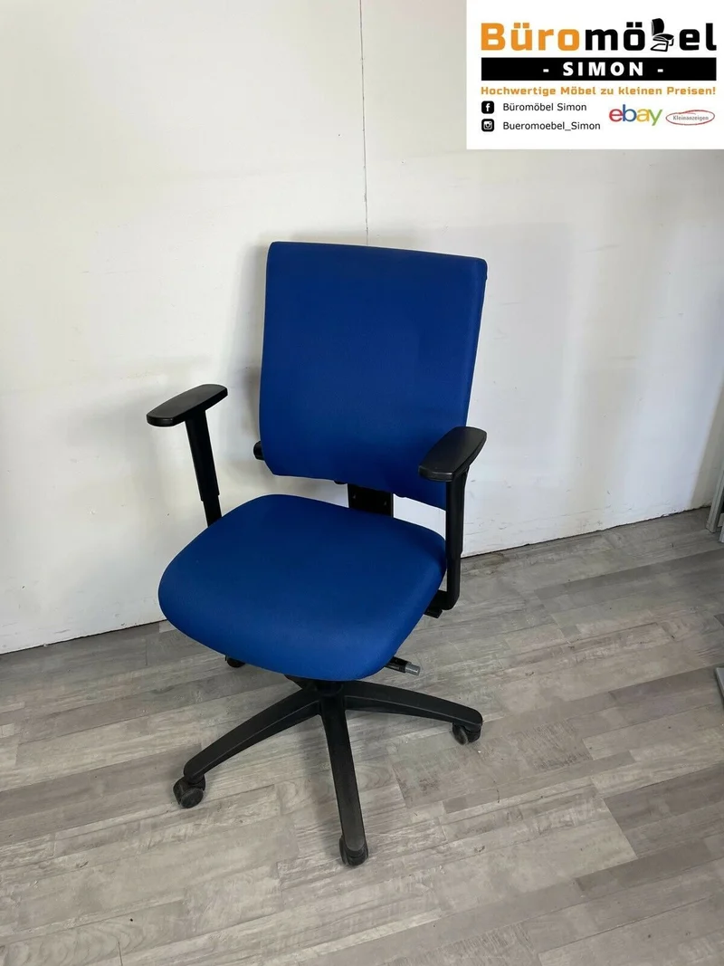 Dauphin Bürodrehstuhl Blau