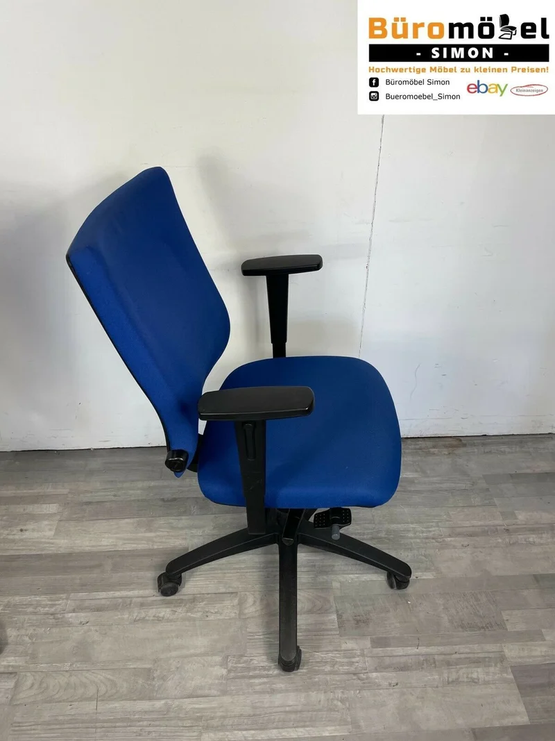 Dauphin Bürodrehstuhl Blau