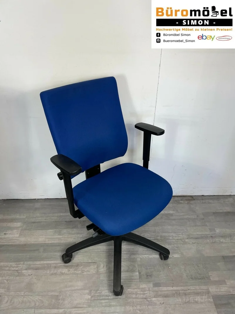 Dauphin Bürodrehstuhl Blau