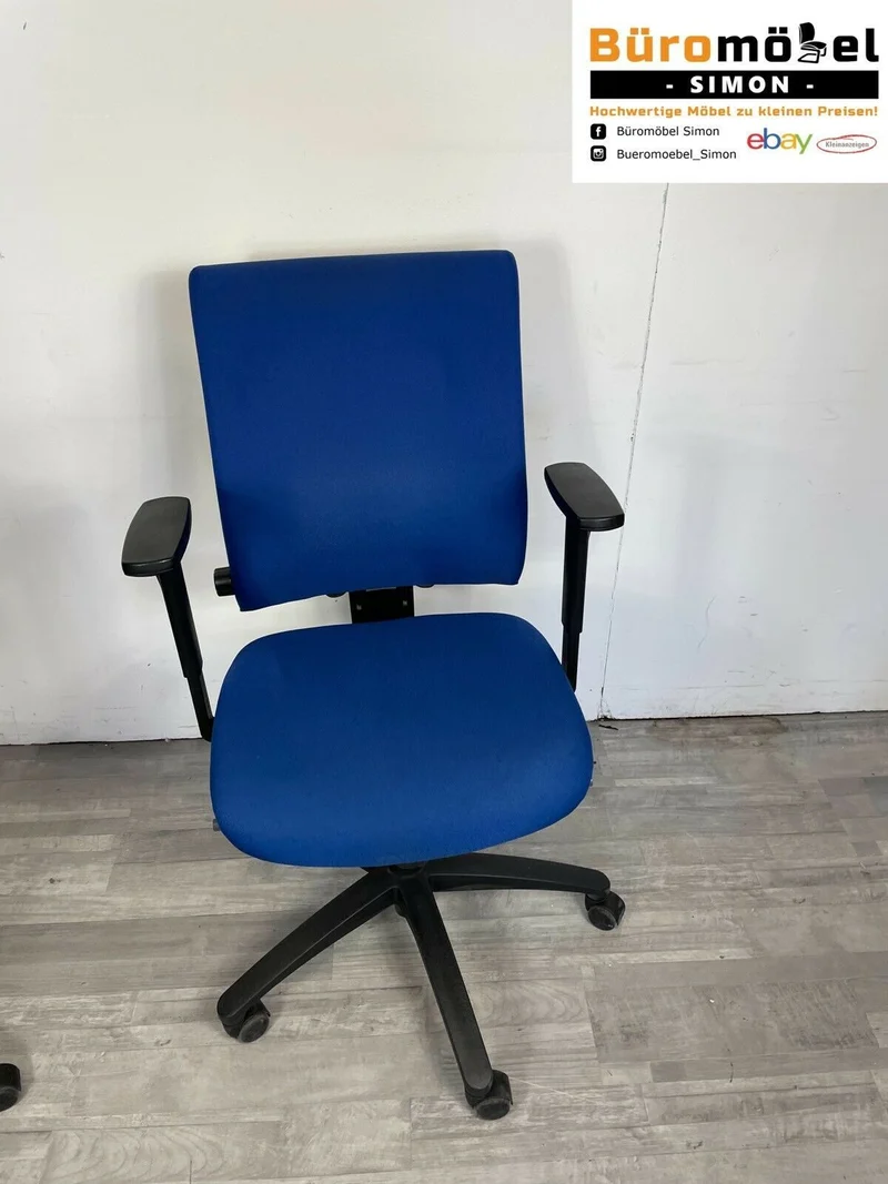 Dauphin Bürodrehstuhl Blau