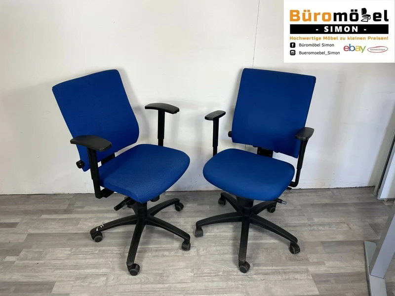 Dauphin Bürodrehstuhl Blau
