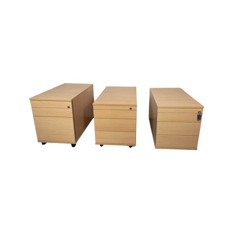 König & Neurath Rollcontainer Buche
