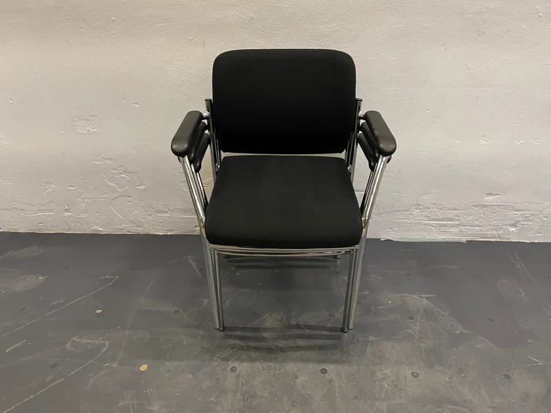 Malscher Sitzmöbel Konferenzstuhl Schwarz