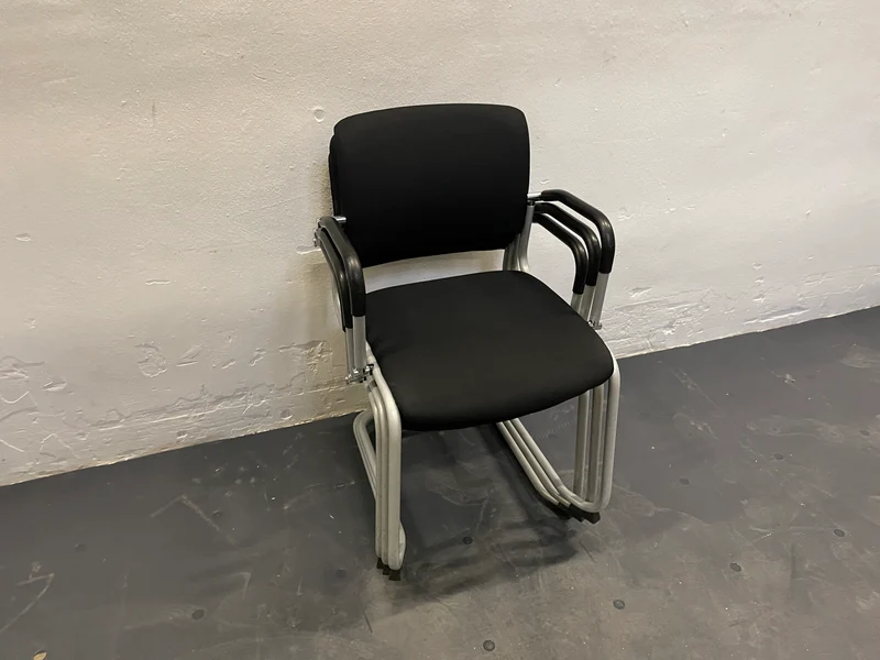 Drabert Konferenzstuhl Schwarz