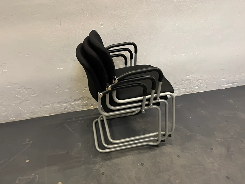Drabert Konferenzstuhl Schwarz