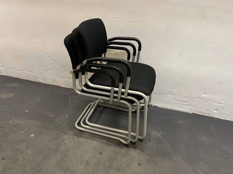 Drabert Konferenzstuhl Schwarz
