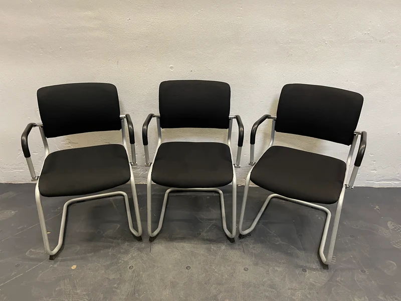 Drabert Konferenzstuhl Schwarz