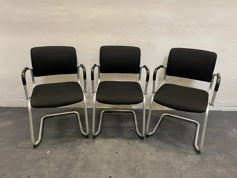 Drabert Konferenzstuhl Schwarz