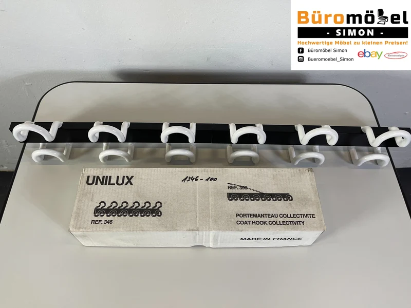 UNiLUX Wandgarderobe Wandhalter Doppelhacken OVP