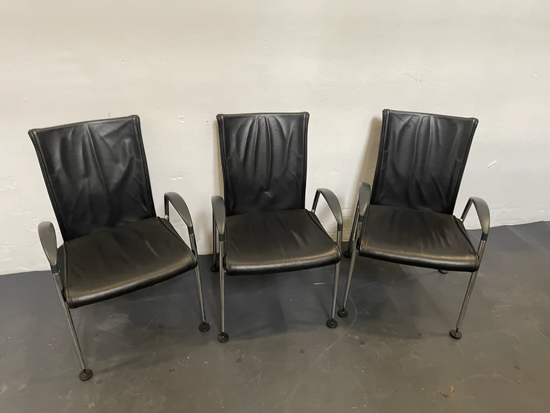 Lederstuhl Konferenzstuhl