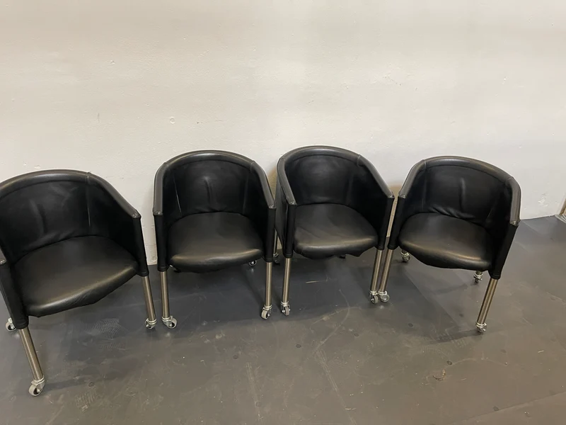 Flexform Konferenzstuhl Lederstuhl