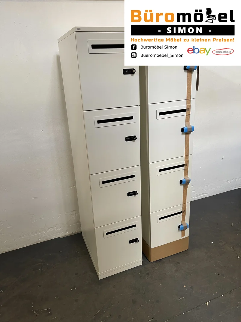 Sedus Schließfachschrank Weiß