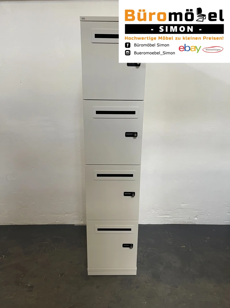 Sedus Schließfachschrank Weiß