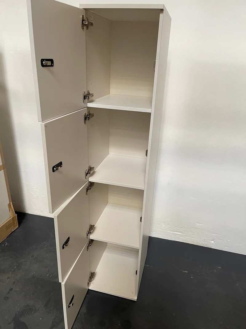 Haworth Schließfachschrank Weiß