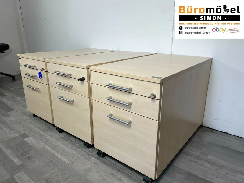 Ceka Rollcontainer Ahorn